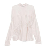 Camicia a righe dalida in avorio The latest - donna 