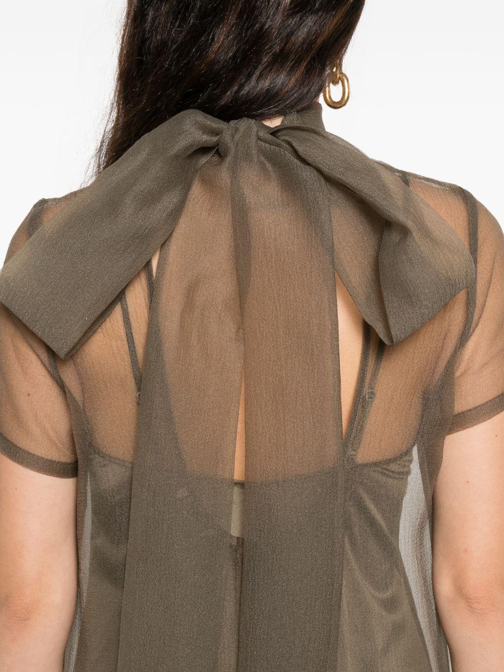 Abito calluna calluna in grigio talpa Staud - donna 