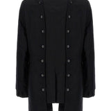 Blazer asimmetrico monopetto in nero Comme des Garçons Homme Plus - uomo 