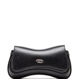 BORSA A SPALLA PLAY in nero Diesel - donna 