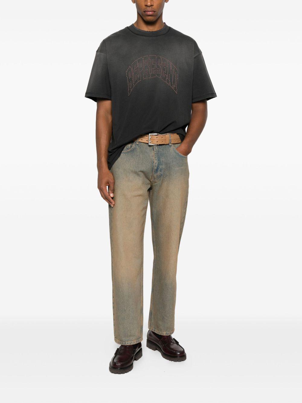 T-shirt con logo in nero Represent - uomo 