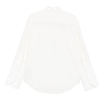 Camicia a maniche lunghe in bianco Mm6 maison margiela - donna 
