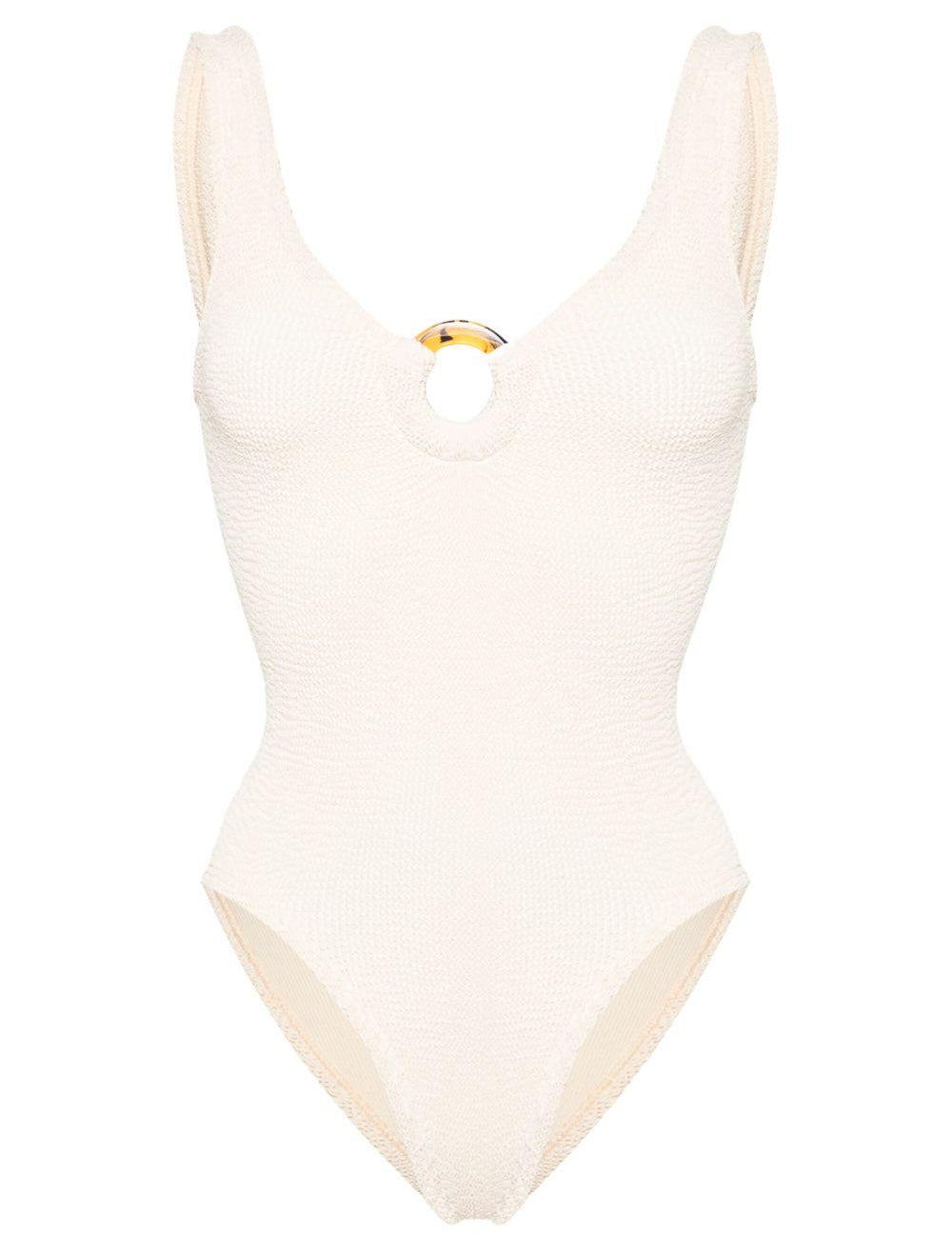 Costume da bagno celine in bianco Hunza g - donna 