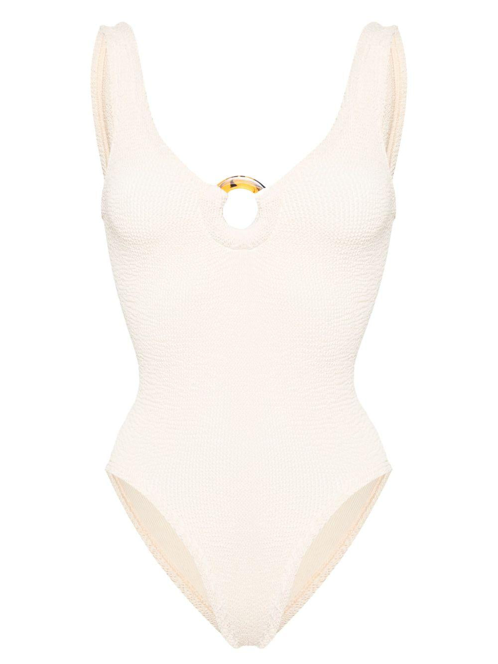 Costume da bagno celine in bianco Hunza g - donna 