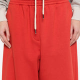 Pantaloni con vita  elasticizzata in rosso Magda butrym - donna 