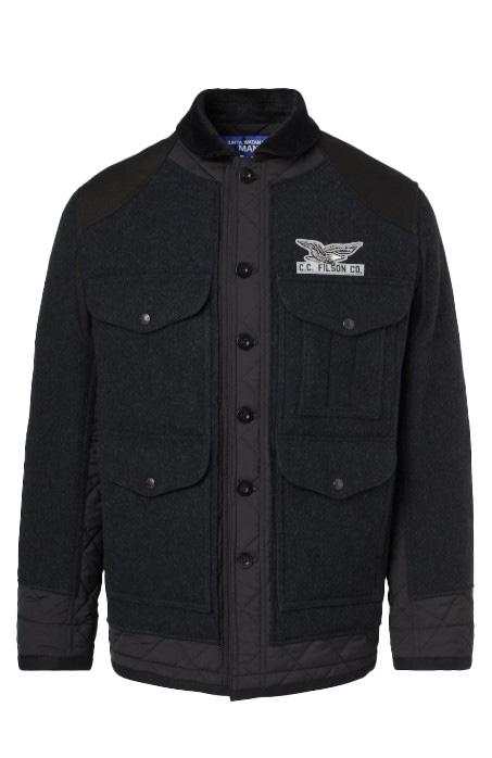 Giacca trapuntata in lana  Junya Watanabe - uomo 
