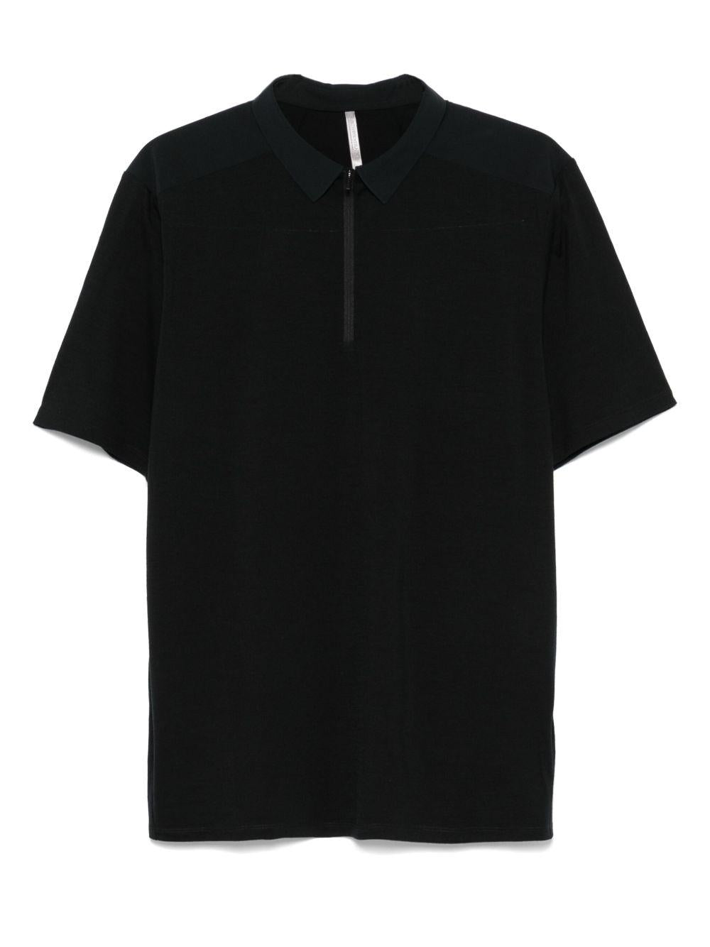 Polo a maniche corte Frame in nero 