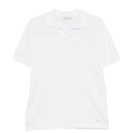 T-shirt a maglia fine con scollo a v in bianco Simkhai - uomo 