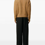 Polo in maglia beige AMI Paris - uomo 