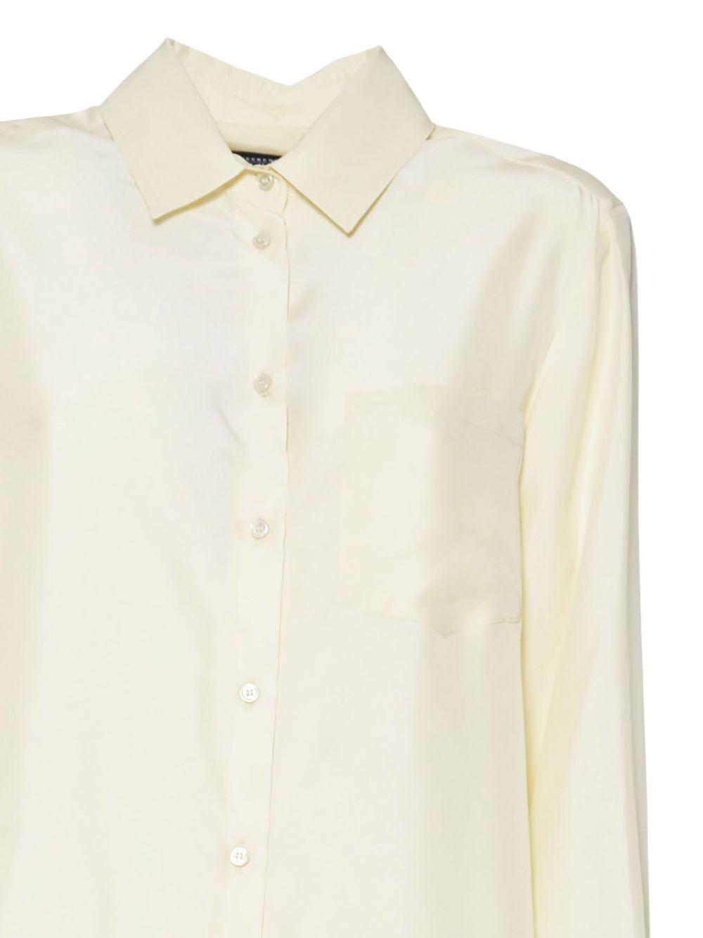 Camicia in seta pamir in avorio Maxmara weekend - donna 