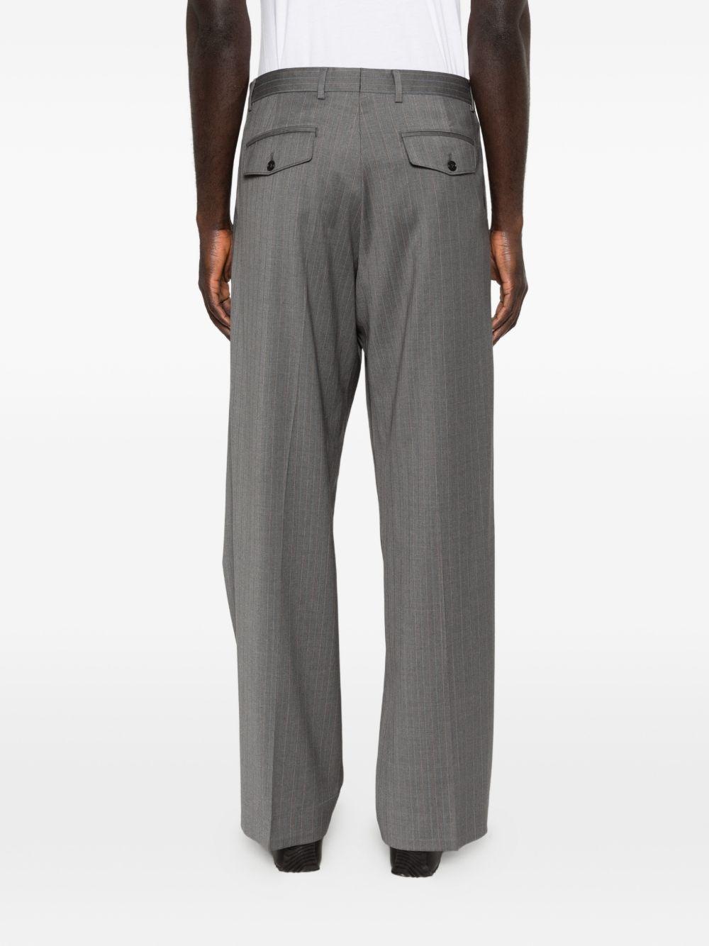 Pantaloni a righe in blu Sunflower - uomo 