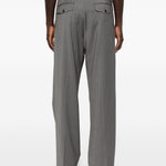 Pantaloni a righe in blu Sunflower - uomo 