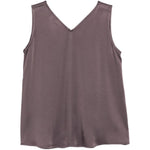Top con scollo a v in viola Antonelli - donna 