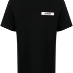 T-shirt Le T-shirt Gros Grain in nero Jacquemus - uomo 