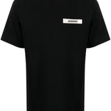 T-shirt Le T-shirt Gros Grain in nero Jacquemus - uomo 