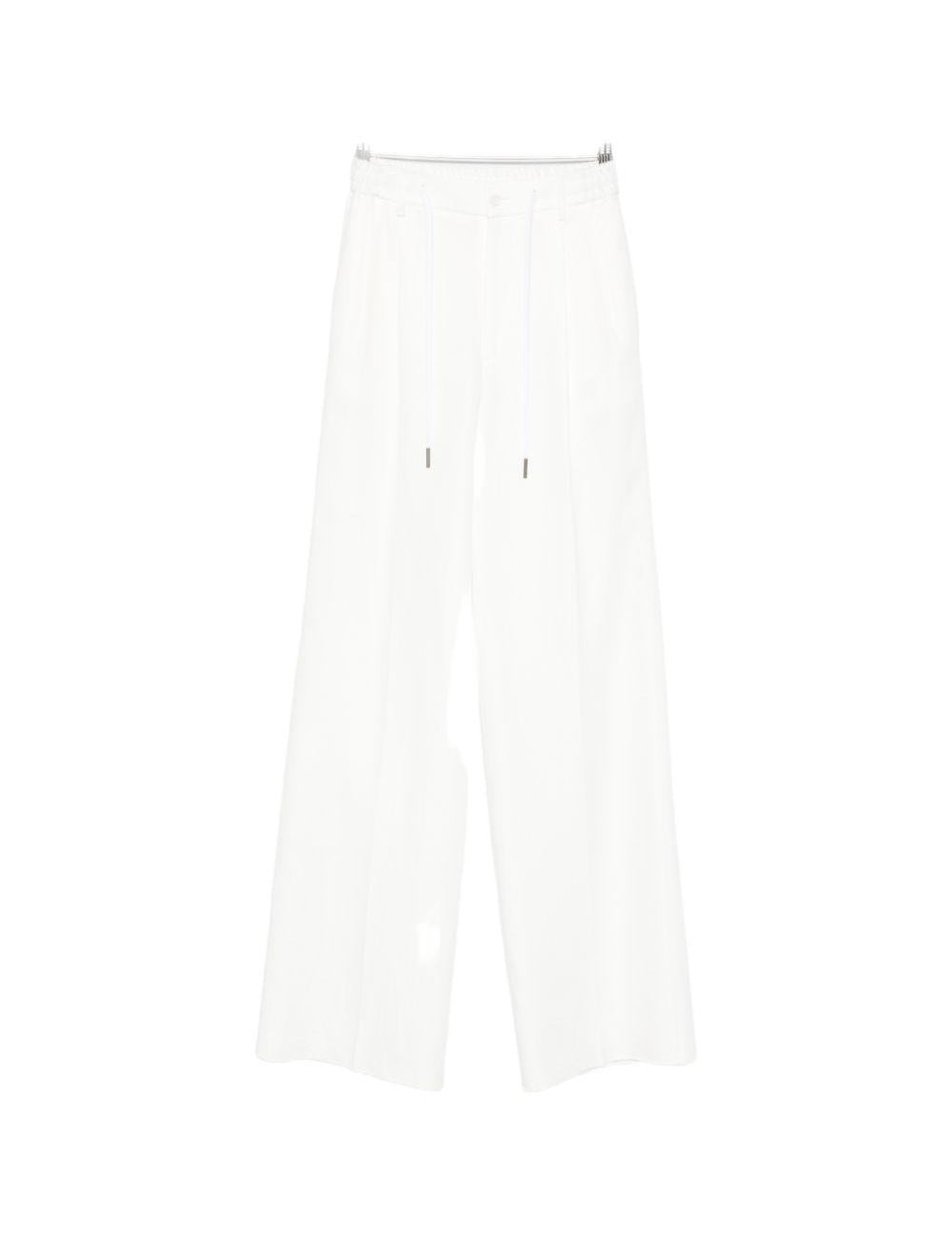 Pantaloni Palazzo in bianco Tagliatore - donna 