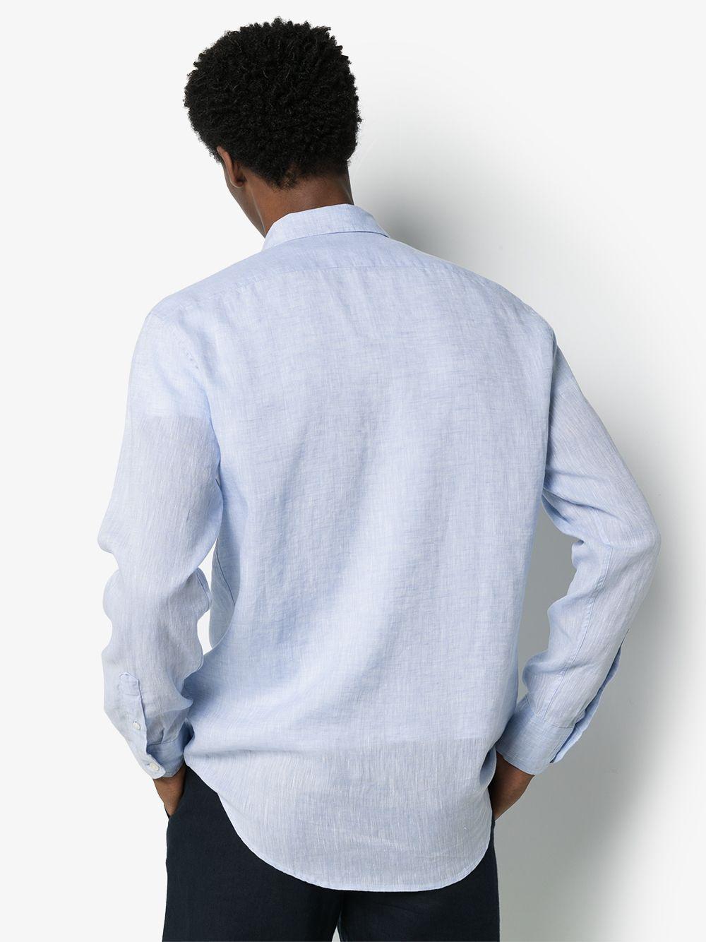 Camicia Antonio in azzurro Frescobol carioca - uomo 