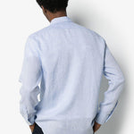 Camicia Antonio in azzurro Frescobol carioca - uomo 