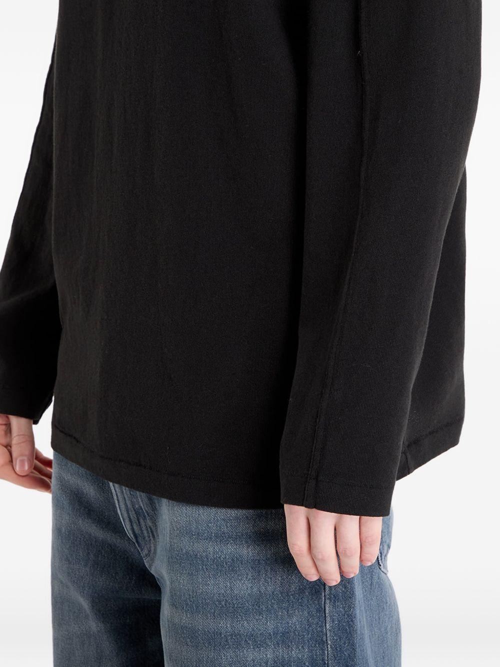 T-shirt a manica lunga boke flower 2.0 in nero Kenzo - uomo 