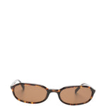 Occhiali da sole edith con montatura rettangolare in marrone Chimi - unisex 
