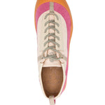 Sneakers con design a inserti in arancione Ranra - uomo 