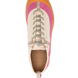 Sneakers con design a inserti in arancione Ranra - uomo 