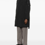 Giacca con cappuccio e zip in nero Jg1 - uomo 