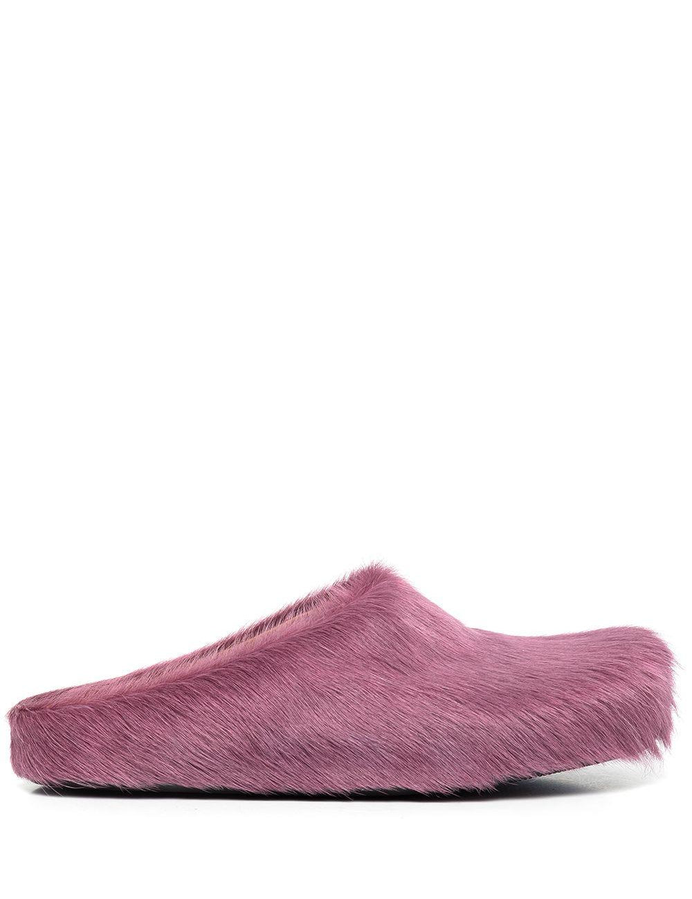 Mules Fussbet in viola Marni - uomo 