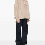 Top a collo alto Catya in beige Dries van noten - donna 
