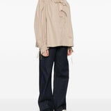 Top a collo alto Catya in beige Dries van noten - donna 