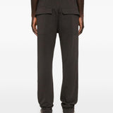 Jogger con coulisse in marrone Rick Owens x Moncler - unisex<BR/><BR/> 