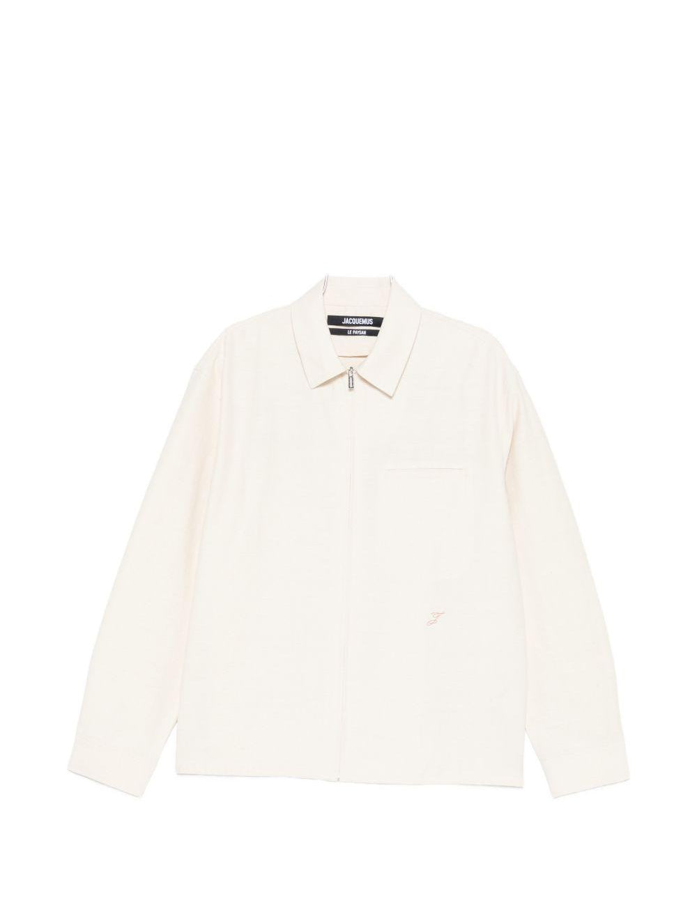 Camicia la chemise mecano in bianco Jacquemus - uomo 