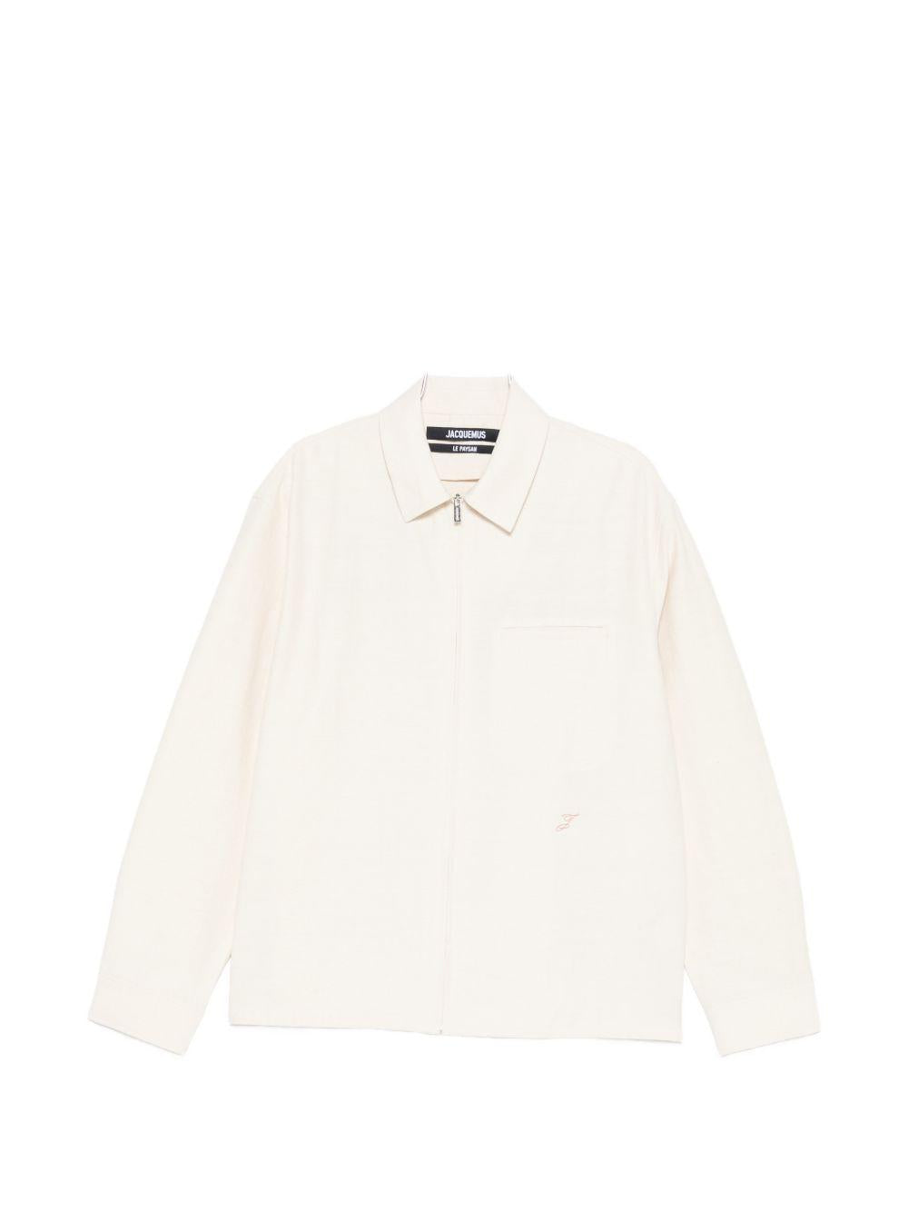 Camicia la chemise mecano in bianco Jacquemus - uomo 