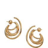Orecchini Orbit piccoli in oro 