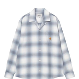 Camicia Tyers a scacchi in blu e bianco 