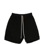 Shorts con coulisse in nero Rick owens drkshdw - uomo 