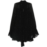 Abito mini roux in nero staud - donna 