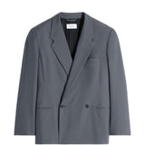 Giacca sartoriale doppiopetto in grigio Lemaire - donna 