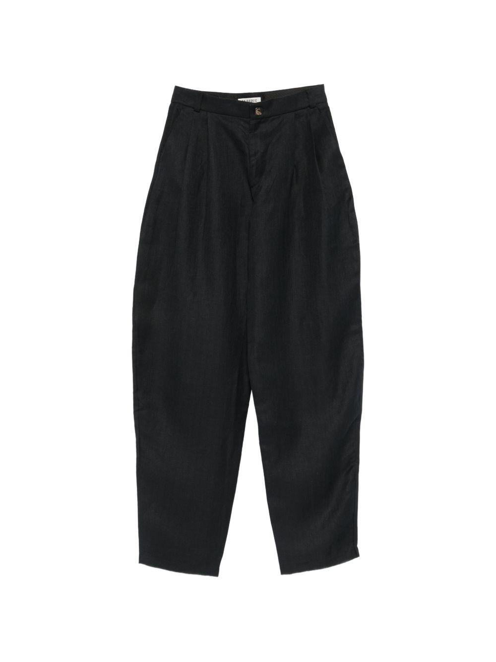 Pantaloni a pieghe in nero Batakovic - donna 