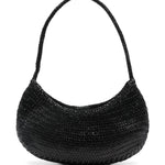 BORSA A SPALLA NOVA LUNA IN NERO DRAGON DIFFUSION - DONNA 