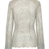 Camicia in pizzo in grigio Rotate - donna 