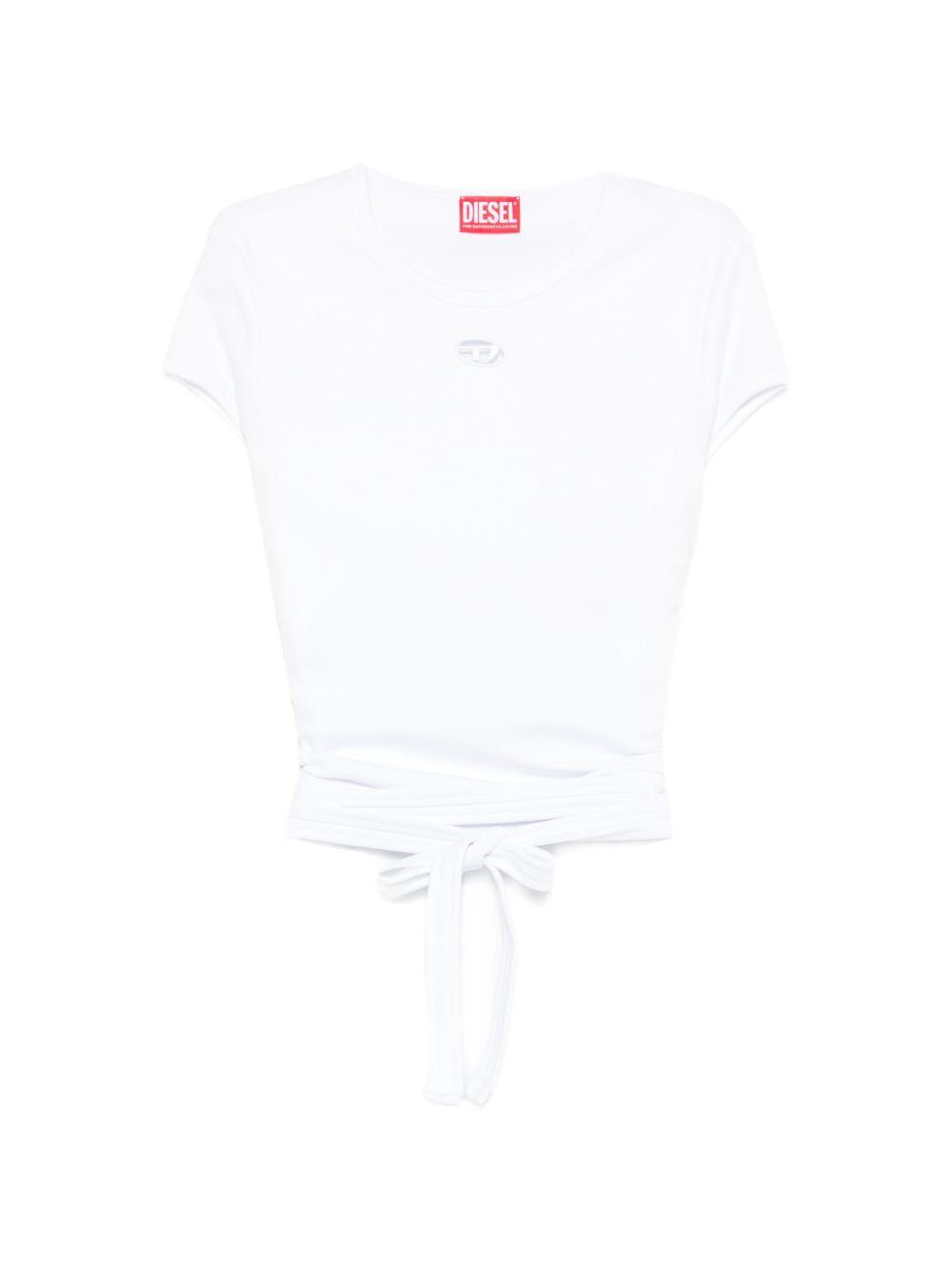 T-shirt T-Bunny-Tail in bianco Diesel - donna 