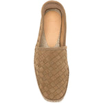 Espadrillas con motivo intrecciato in marrone Castañer - uomo 