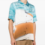 Camiia con stampa grafica multicolore Blue Sky Inn - uomo 
