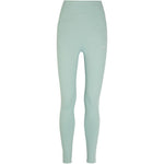 Leggings con logo in verde Adidas by Stella Mc Cartney - donna 