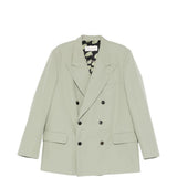 Blazer doppiopetto bosier in verde Dries van noten - uomo 