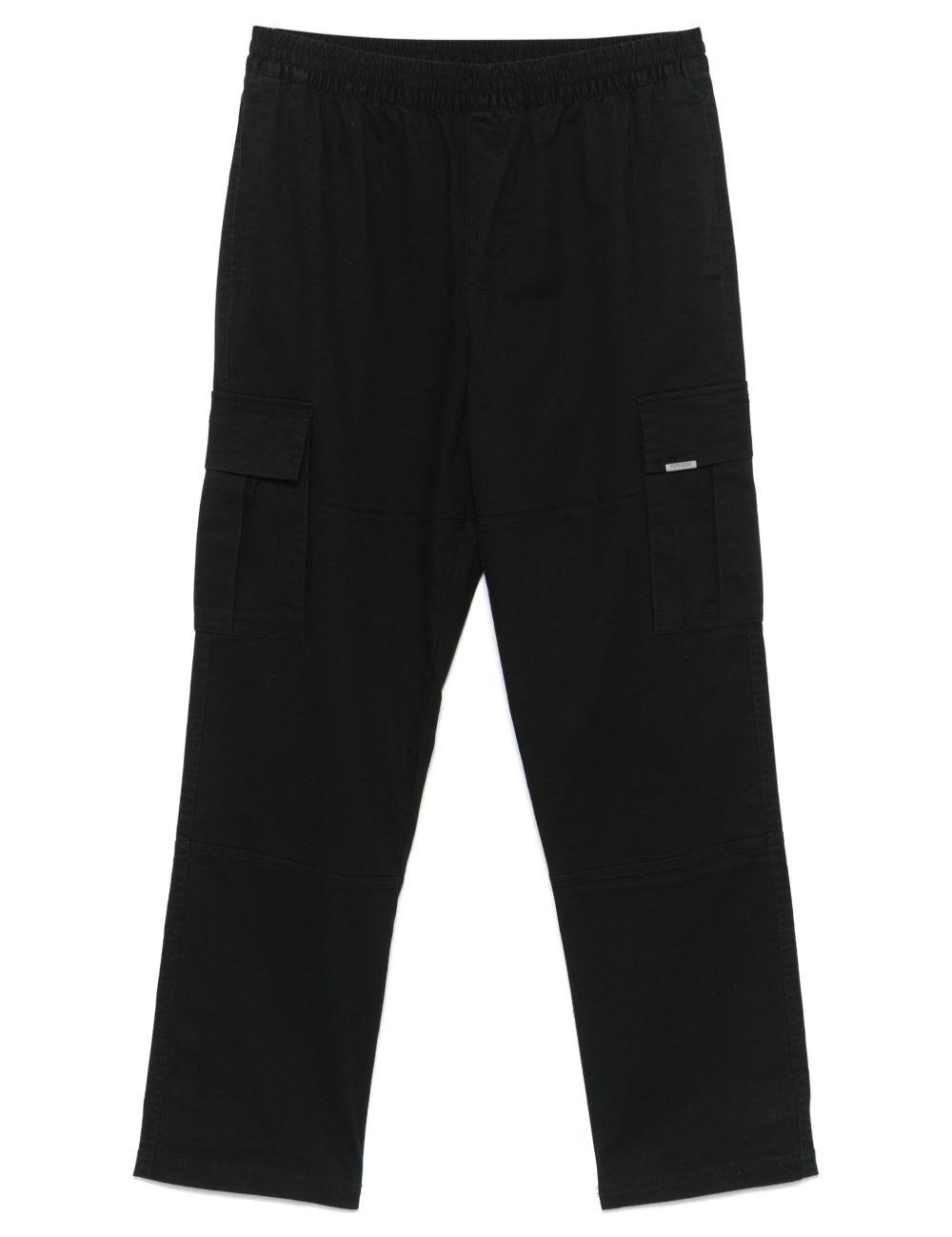 Pantaloni cargo clo in nero Represent - uomo 