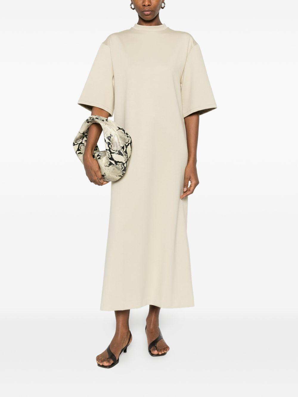 Abito t-shirt in beige WARDROBE.NYC - donna 