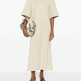 Abito t-shirt in beige WARDROBE.NYC - donna 