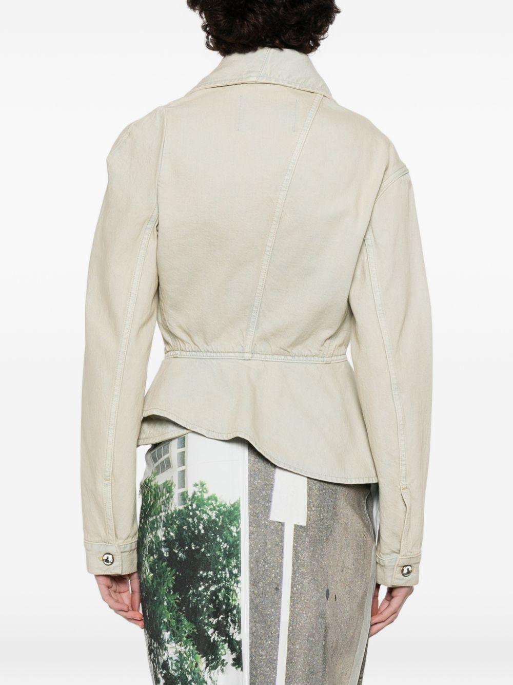 Giacca asimmetrica in celeste Vivienne westwood - donna 